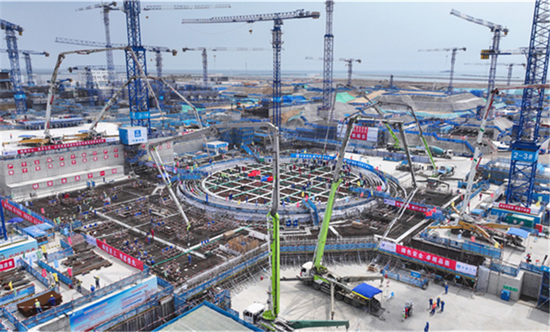華能石島灣核電擴建一期工程2號機組開工建設(shè)