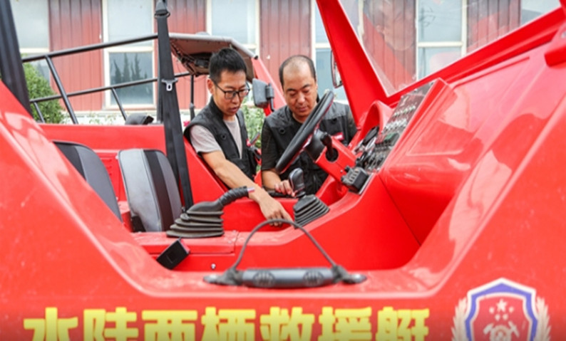 這款“水陸戰(zhàn)車”32秒就能變身丨產(chǎn)業(yè)鏈上的山東好品牌
